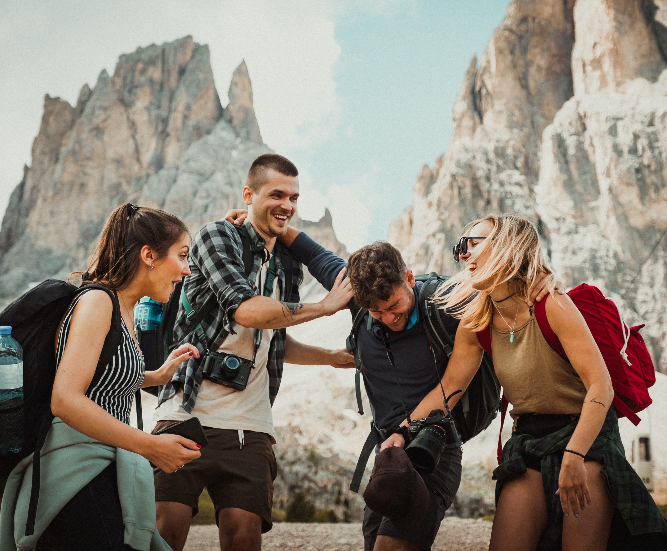 TTC Life - friends hiking together