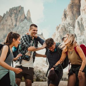 TTC Life - friends hiking together